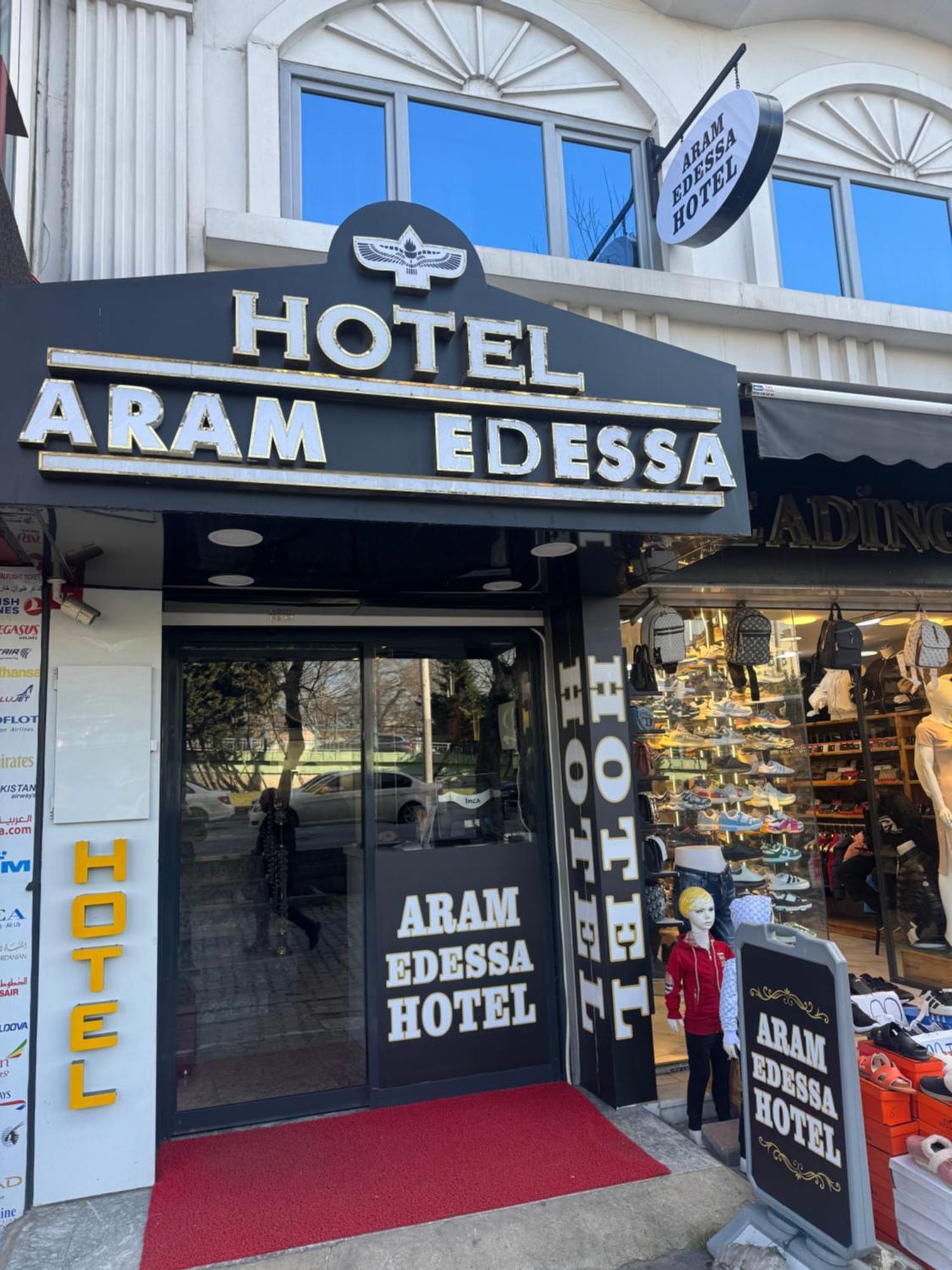 Aram Edessa Hotel Istanbul Exterior foto